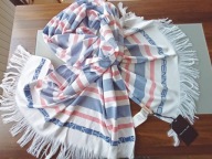 Max Mara duży szal na wiosnę i NOWY