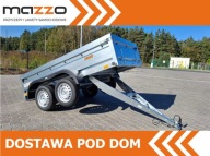 Przyczepka NEPTUN DOSTAWA 263x129x45 DMC750KG UCHYLNA 2 OSIE SPAWANA MOCNA