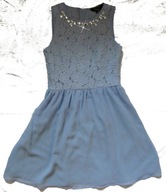 NEW LOOK SZYFONOWA SUKIENKA SUKIENECZKA BDB+