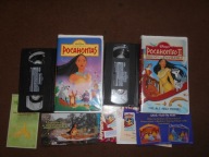 Pocahontas 1 i 2 - wydania Disney USA 2 X VHS video