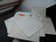 PRZEDWOJENNE FOLDERY + RACHUNEKI PISMA WARSZAWA FABRYKI ZAKŁADY