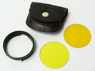 Filtr żółty i pomarańczowy OMAG Swiss - 2 soczewki + nasadkowy pierścień