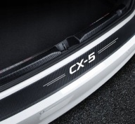 5 szt - Mazda CX-5 Naklejki ochronne na progi Bagażnik Dopasowane Premium