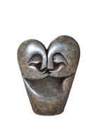 Figurka afrykańska z kamienia symbol jedności