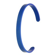 54812 Bransoletka sztywna niebieska stal chirurgiczna