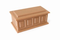 Trumna dla chomika lub gryzonia 12x6x6 cm | Trumienka ekologiczna