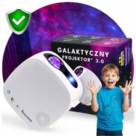 Projektor Gwiazd Astronauta Rzutnik Lampka Nocna dla Dzieci Pilot i Głośnik