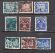 RUMUNIA / opłaty / AJUTOR Mi 12-17,20-22 3 x seria z 1931/1936