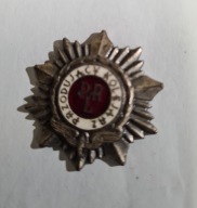 Odznaka Przodujący Kolejarz PRL.