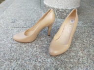 UNISA nr 35-35,5 eleganckie wygodne czółenka skóra