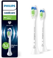 ORYGINALNE KOŃCÓWKI PHILIPS HX6062/10 SONICARE W2 2 SZT