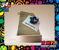 Ręcznie robiona ozdoba kwiat