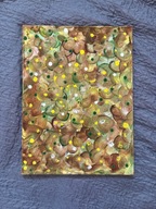 Obraz abstrakcja - ręcznie malowany