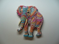 MAGNES NA LODÓWKĘ SŁOŃ