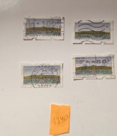 Zestaw znaczków z automatów. 01740