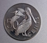 Brytyjskie Wyspy Dziewicze 50 centów 1974r. BCM