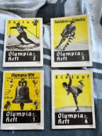 XI Olimpiada Berlin 1936 Ksiazeczki informacyjne po niemiecku. Oryg wydania
