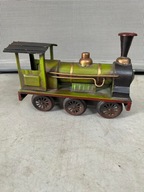 Metalowa lokomotywa / pociąg - dekoracja / ozdoba / figurka