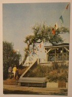 MIELNO. Wejście do kawiarni "Meduza" CZYSTA, 1967 rok