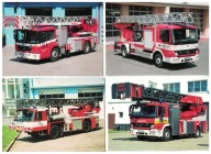 01-STR18- Sam. Straży Pożarnej-Drabiny-Magirus,Metz