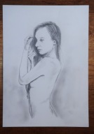 Akt Artystyczny – Praca Ręcznie Tworzona (6) – dla 884 Skubalskich