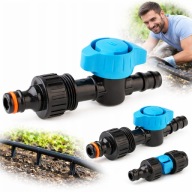 ZAWOREK ZESTAW DO POŁĄCZENIA RURY LINII 16mm SZYBKOZŁĄCZKA UNIWERSALNA