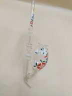 FAJKA ze SZKŁA ładna i ciekawa kolekcjonerska 30cm