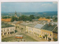 Nowy Sącz 1977r. Rynek Autobus San NEONY 051B