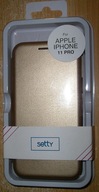 ETUI do APPLE IPHONE 11 PRO złote