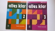 2 x ALLES KLAR 2,3 Ksiazka nauczyciela - Luniewska