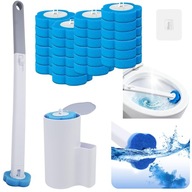 Szczotka do WC Toalety z Tik Toka + 24x Jednorazowe Wkłady