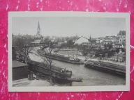 BYDGOSZCZ BROMBERG PANORAMA MIASTA BRDA KANAŁ BARKI RRRR