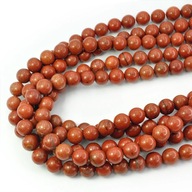 H6- JASPIS CZERWONY - kula - 10mm - 12sztuk