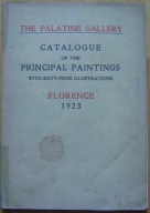 CATALOGUE OF THE PRINCIPAL PAINTINGS -FLORENCE 1923 -katalog -j.angielski
