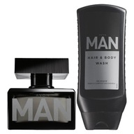 Zestaw Avon MAN Woda Toaletowa dla Niego 75 ml + żel pod prysznic Unikat
