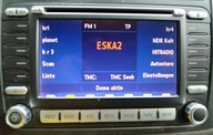 Radio DVD nawigacja Vw Golf Passat Eos Touran + kod + płyta