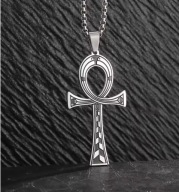Wisior Ankh - Klucz Życia, Amulet ze stali nierdzewnej 316L