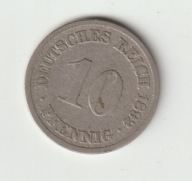 Niemcy-Cesarstwo 10 Pfennig 1892 A