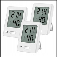 Termometr higrometr zestaw wskaźnik temperatury i wilgotności 3szt