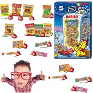 KALENDARZ ADWENTOWY HARIBO MIKOŁAJ 2025 ŚWIĘTA ŻELKI MISIE 24 DNI PREZENT