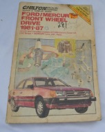 FORD ESCORT TEMPO MERCURY LYNX FRONT WHEEL 81 - 87 INSTRUKCJA NAPRAWY