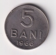 Rumunia 5 bani 1966 r. śr. 16 mm
