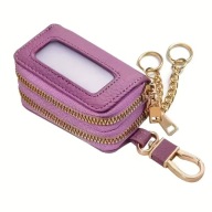 bryloczek etui na klucze dom fiolet samochod pilot organizer dwie komory