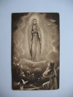 ZDROWAŚ MARJO ŁASKIŚ PEŁNA... przedwojenny ŚW. OBRAZEK