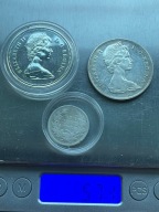 Monety zestaw dolar Kanada 57,4 g 1 OZ czystego Ag