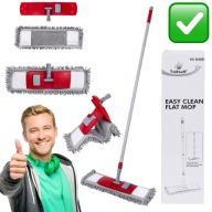 MOP OBROTOWY PŁASKI SKŁADANY TRZONEK UNIWERSALNY SOLIDNY DŁUGI | VALSAR