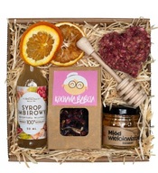 Box Prezentowy na Dzień Babci i Dziadka – Herbata i Upominek z Sercem