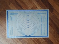 Silikonowa stolnica / mata antypoślizgowa do ciasta miary 61x46cm Lakeland