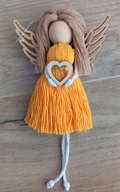 Aniołek handmade - makrama