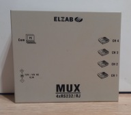 Multiplekser 4xRS232/RJ ELZAB